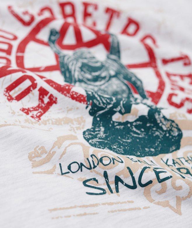 Superdry Superdry X Komodo Globetrotter Fitted T-Shirt