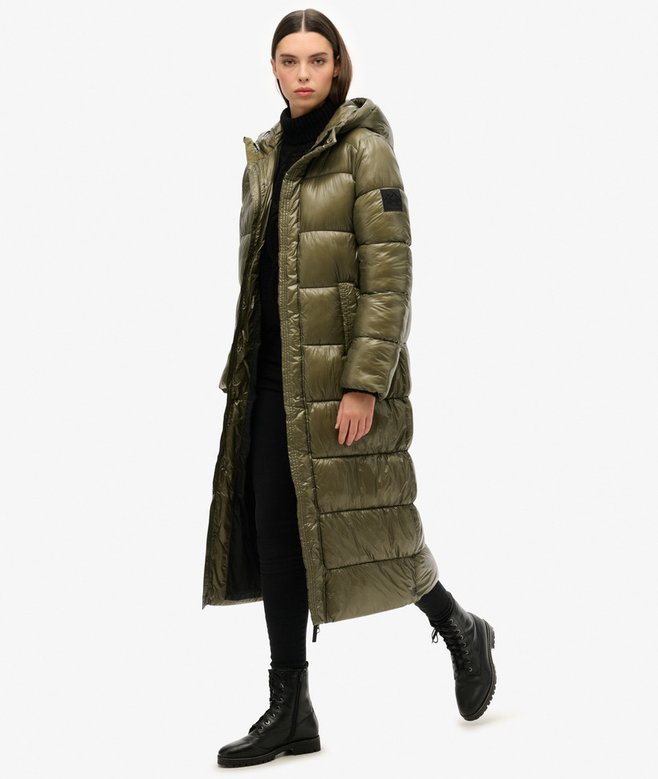 Superdry XPD Sports Longline Puffer Coat