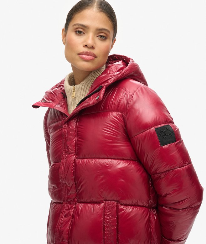 Superdry XPD Sports Longline Puffer Coat