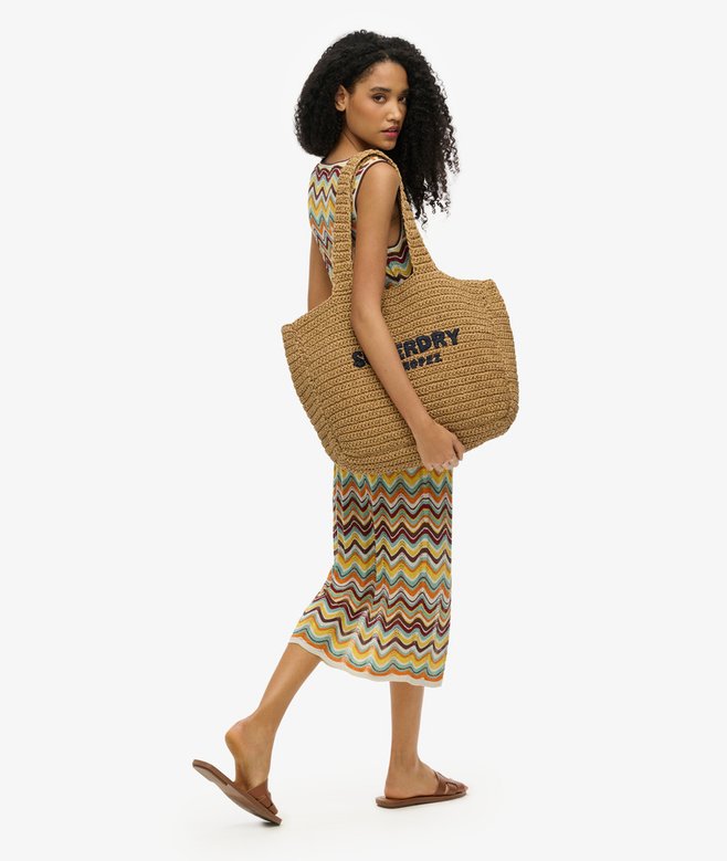 Superdry Zig Zag Knit Midi Dress