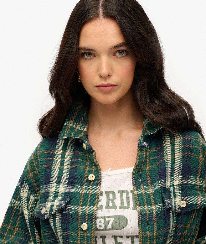 Superdry The Merchant Store - Oversized Heavy Checked Shirt