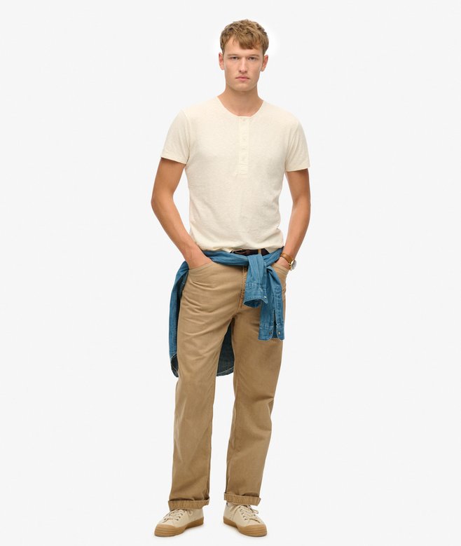 Superdry The Merchant Store - Short Sleeve Grandad Top