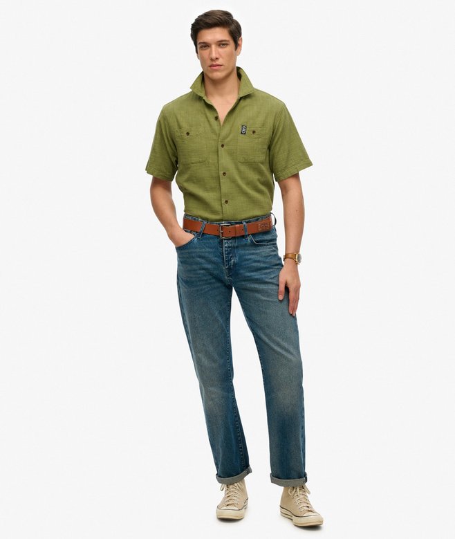 Superdry The Merchant Store - Short Sleeve Textured Shirt