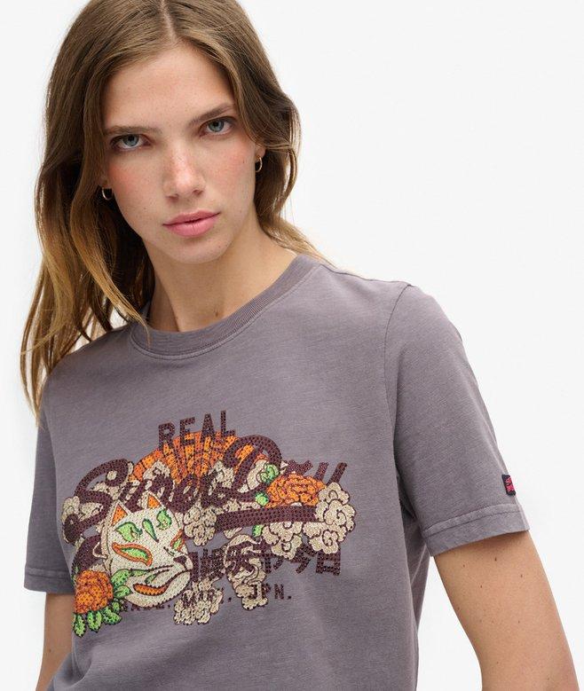 Superdry Tokyo Vintage Logo Graphic Relaxed T-Shirt