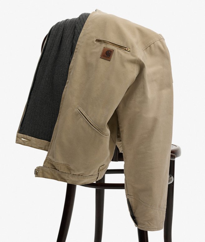 Superdry Vintage By Superdry & Co. Reworked Collared Jacket