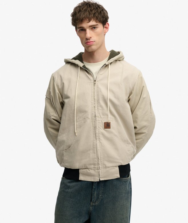 Superdry Vintage By Superdry & Co. Reworked Hooded Jacket