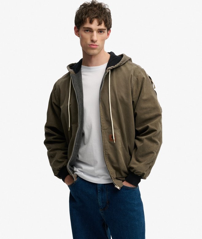 superdry Vintage by Superdry & Co. Reworked Hooded Jacket